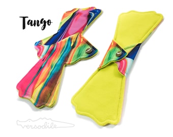 2.5" Tango | Cloth Pad Pattern | 6" 8" 10" 12" 14" 16" | DIY Cloth Menstrual Pads