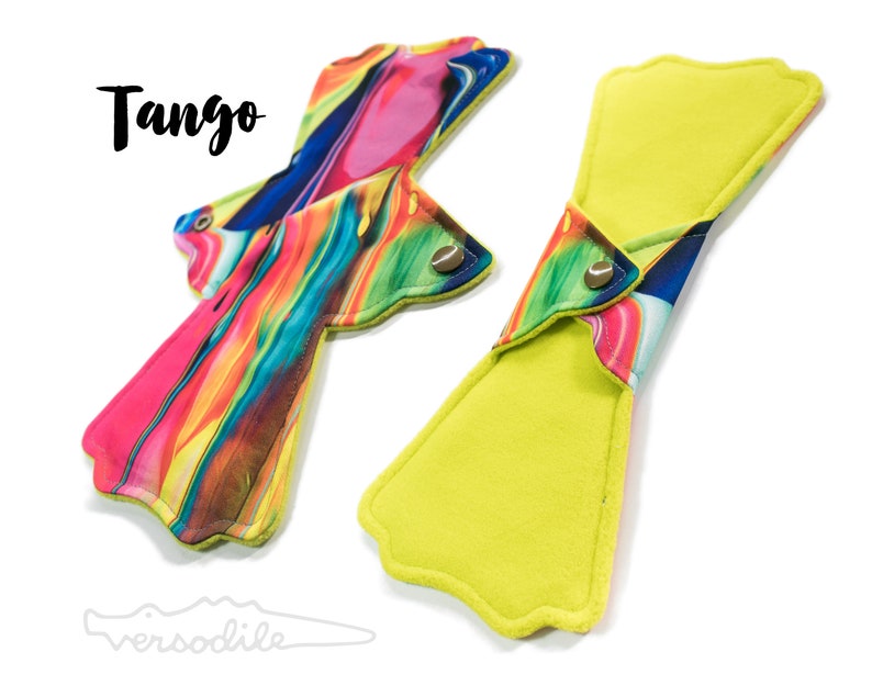2,5 Tango Modèle de coussin en tissu 6 8 10 12 14 16 Coussinets menstruels en tissu bricolage image 1