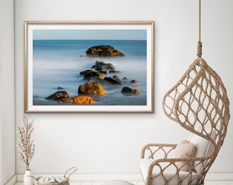 Narragansett Beach Limited Edition ~ Beach Day ~ Nautical Decor Fine Art Canvas Rhode Island New England Fine Art Photography