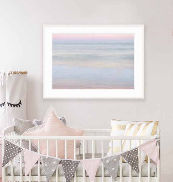 Narragansett Photograph, Scarborough Beach, Rhode Island, Beach Art, Beach Photography, Coastal Wall Art, Coastal Decor, Pastel Art, RI