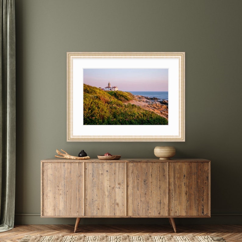 Beavertail Lighthouse, Jamestown, Rhode Island, Fine Art, Canvas, Artwork, New England, Seascape, Coastal, Rhode Island Photography,Nautical image 3