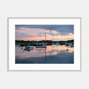 Nashaquitsa Pond, Chilmark, Nautical, Martha's Vineyard, New England Wall Art, Coastal Art, Coastal Decor, Marthas Vineyard Photography image 9