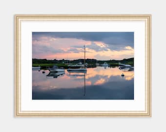 Nashaquitsa Pond, Chilmark, Nautical, Martha's Vineyard, New England Wall Art, Coastal Art, Coastal Decor, Martha’s Vineyard Photography