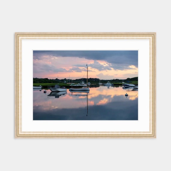 Nashaquitsa Pond, Chilmark, Nautical, Martha's Vineyard, New England Wall Art, Coastal Art, Coastal Decor, Martha’s Vineyard Photography