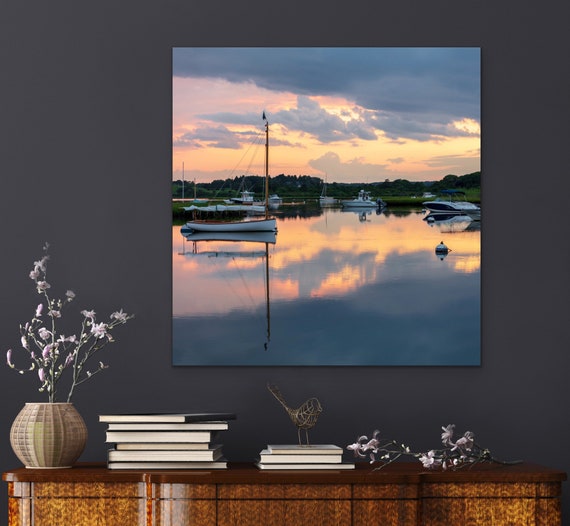 Coastal Art, Nashaquitsa Pond, Chilmark, Martha’s Vineyard Home Decor