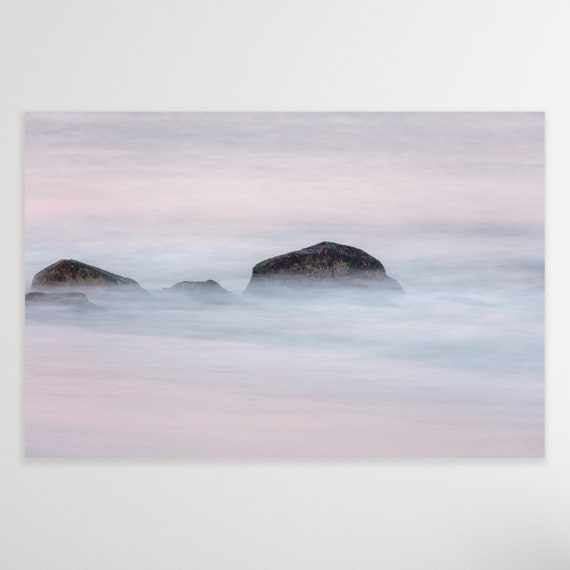 Rhode Island Artwork, Scarborough Beach, Rhode Island, Ocean Photography, Canvas Wall Art, Coastal Home Decor, Ocean Art, Beach Artwork, RI