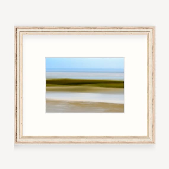 Gift Boxed, Framed Art, Cape Cod, Skaket Beach, Orleans, MA, Framed Print, Coastal, Cape Cod Wall Art, Coastal Abstract, Seascape, Gift, Art