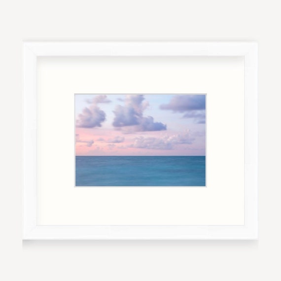 Gift Boxed, Framed Art, Turks and Caicos, Grace Bay Beach, Caribbean Art, Framed Print, Coastal, Caribbean Gift, Art, Gift, Beach Art