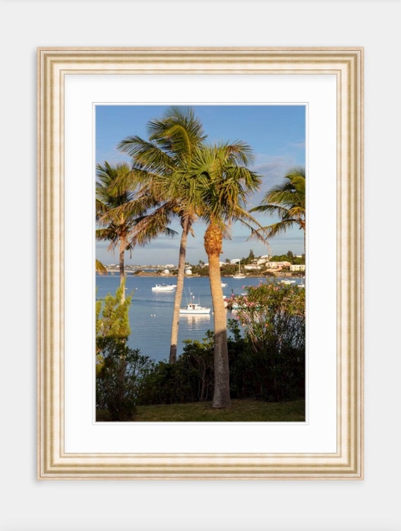 Bermuda Coastal Photography Print: Cambridge Beach Sailboat Wall Art