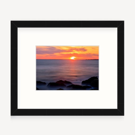 Gift Boxed, Framed Art, Sakonnet Point, Little Compton, Rhode Island, Framed Print, Coastal, Rhode Island Gift, Art, Gift, Beach Art, RI