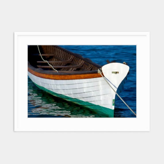 Framed Art, Vineyard Haven, Martha’s Vineyard, Boat, Dory, Framed Print, Coastal Art, Boat Artwork, New England, Artwork,Wall Art, Nautical