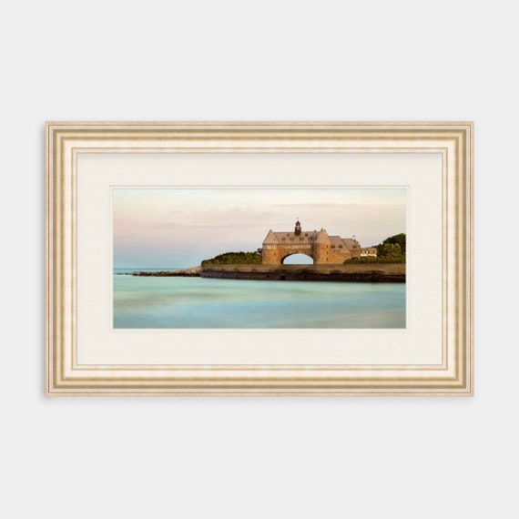 Framed Art, Narragansett Towers, Narragansett Beach, Rhode Island, Rhode Island Framed Art, Framed Print, Coastal Art, New England, Beach