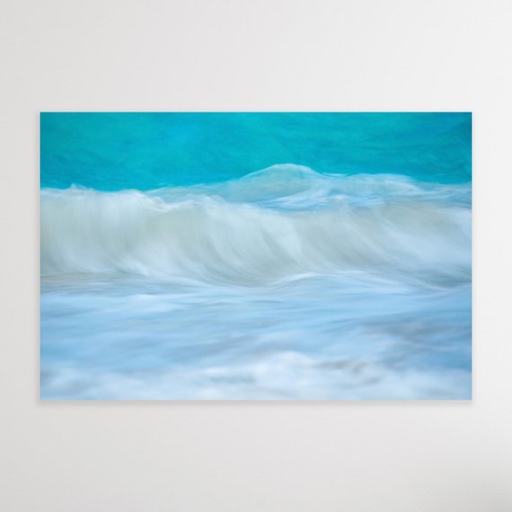 Turks And Caicos, Wave Art, Photography, Canvas, Coastal, Decor, Wall Art, Caribbean, Seascape, Ocean, Waves, Turks and Caicos Photography