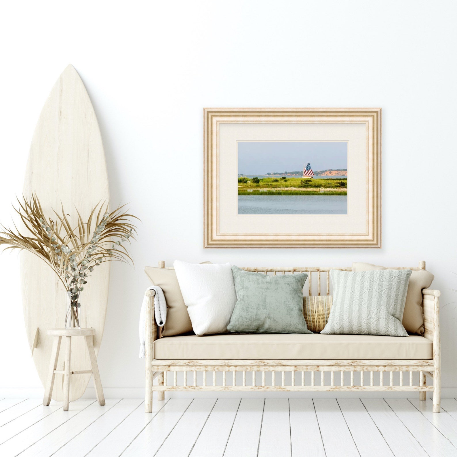 Coastal Art Marthas Vineyard Art Canvas Wall Art Etsy