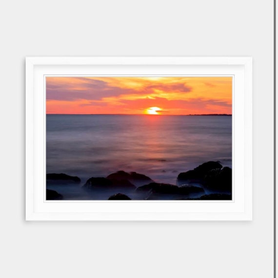 Sakonnet Point, Little Compton, Rhode Island, Lighthouse, New England, Ocean, Coastal, Seascape, Art, Photograph, Wall Art, Home Decor, RI