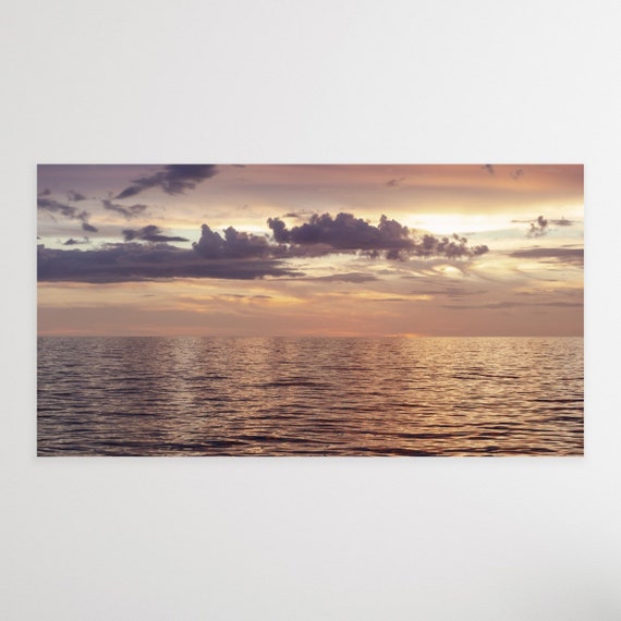 Naples, Florida, Rose Gold, Sunset, Vanderbilt Beach, Seashore, Ocean, Photography, Canvas, Coastal, Decor, Wall Art, Sunset, Gulf Coast