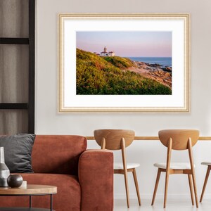 Beavertail Lighthouse, Jamestown, Rhode Island, Fine Art, Canvas, Artwork, New England, Seascape, Coastal, Rhode Island Photography,Nautical image 2