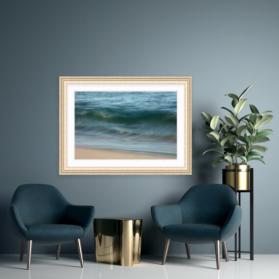 Coastal Art, East Beach, Rhode Island Artwork, Wave Photography, Beach Art, Ocean Print, Coastal Home Decor, Rhode Island Artwork