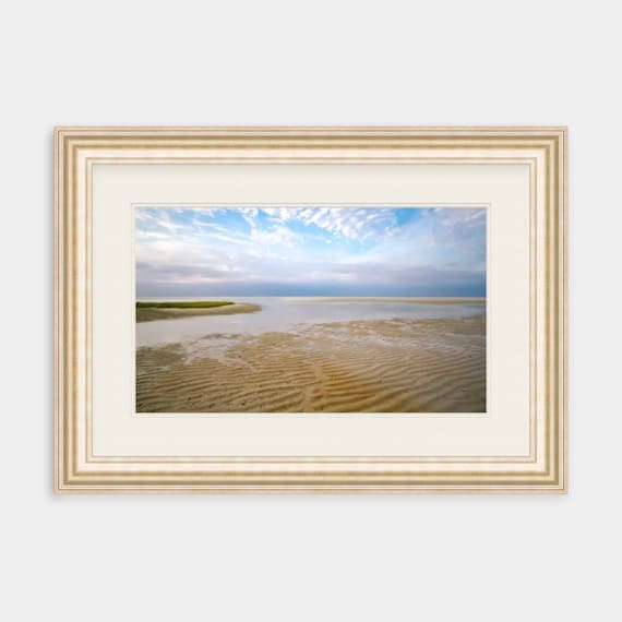 Framed Art, Chapin Beach, Dennis, Cape Cod, Framed Print, Coastal, New England, Cape Cod Wall Art, Beach Art, Coastal Abstract, Cape Cod Art