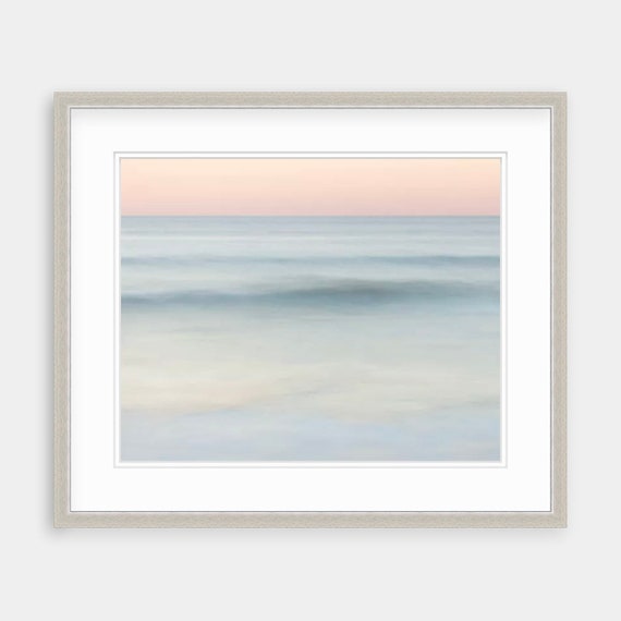 Narragansett Photograph, Scarborough Beach, Rhode Island, Beach Art, Beach Photography, Coastal Wall Art, Coastal Decor, Pastels, Ocean, RI