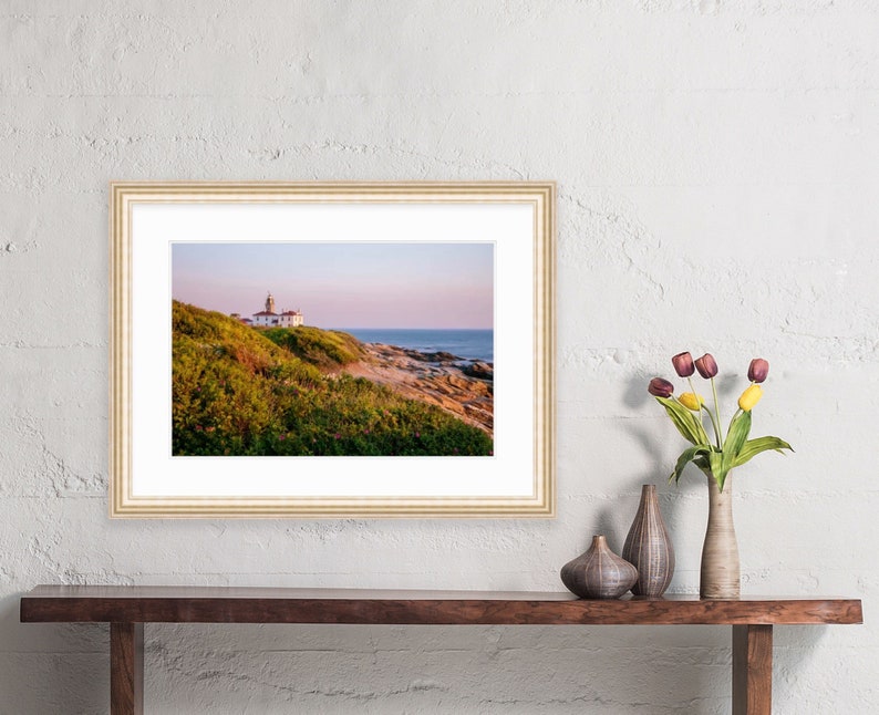 Beavertail Lighthouse, Jamestown, Rhode Island, Fine Art, Canvas, Artwork, New England, Seascape, Coastal, Rhode Island Photography,Nautical image 6