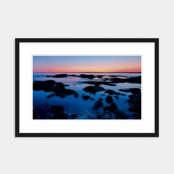 Rhode Island Art, Ocean Drive, Newport, Rhode Island, RI, Narragansett Bay, Ocean Art, New England Art, Sunset, Ocean Print, Seascape