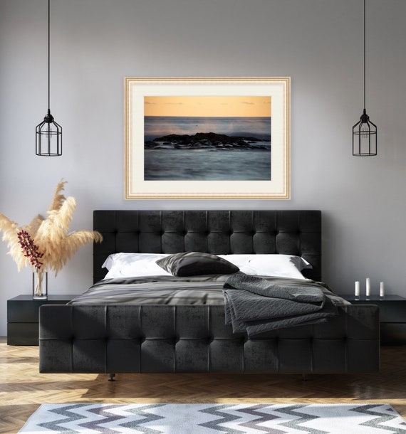 Newport Sunset, Castle Hill Beach Cottage, Newport, Rhode Island, Art, Artwork, Photograph, Sunset, Ocean, Waves, Seascape, Coastal, RI