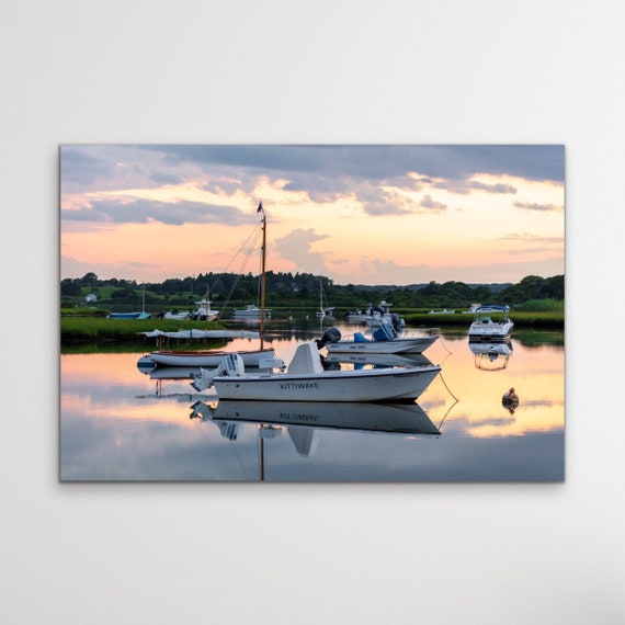 Canvas Wall Art, Nashaquitsa Pond, Chilmark, Martha's Vineyard Art, Martha’s Vineyard Photography, Coastal Wall Art, Seascape Wall Art