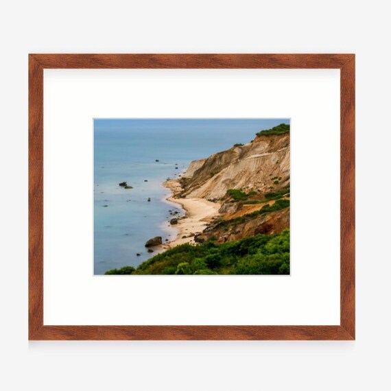 Gift Boxed, Framed Art, Gay Head, Aquinnah, Gay Head Cliffs, Martha’s Vineyard, Framed Print, Coastal, Wall Art, Gift, Art, MV, Beach, Ocean