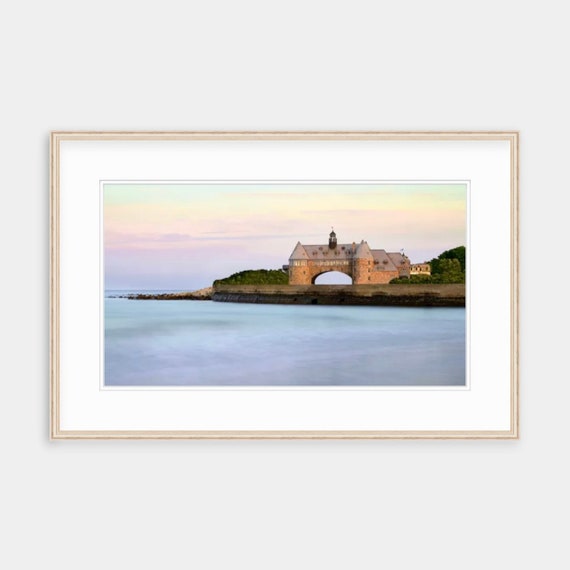 Narragansett Towers, Narragansett Beach, Rhode Island Wall Art, Canvas Artwork, Coastal Home Decor, Fine Art Photography, Coastal Art, RI