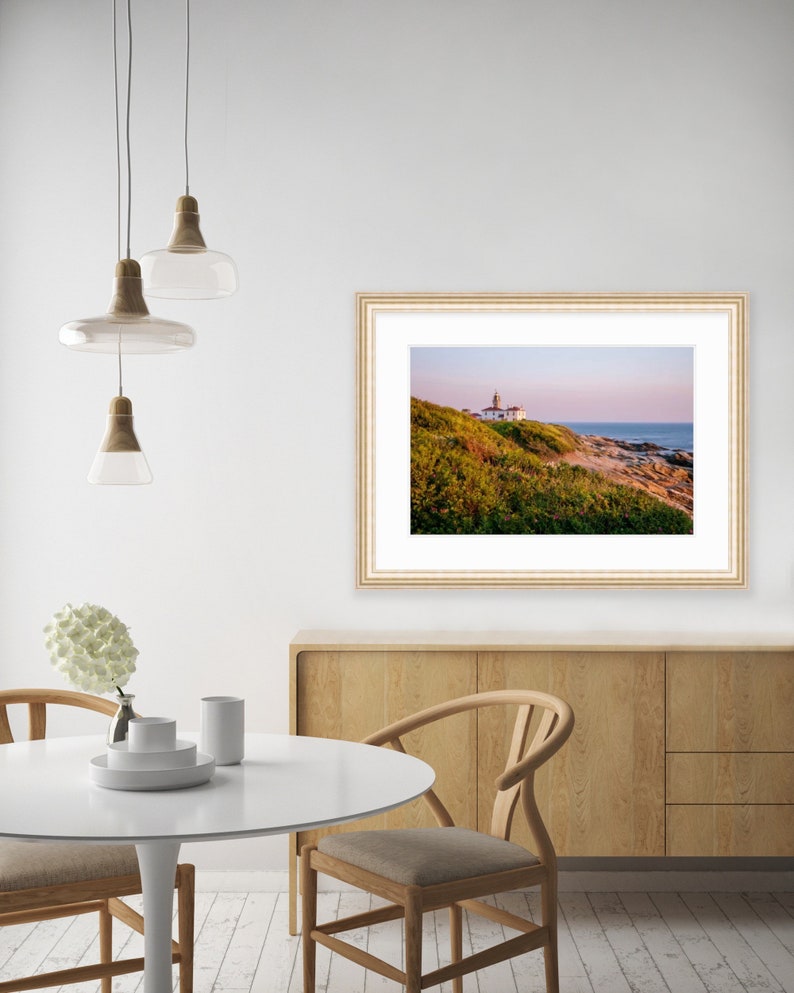 Beavertail Lighthouse, Jamestown, Rhode Island, Fine Art, Canvas, Artwork, New England, Seascape, Coastal, Rhode Island Photography,Nautical image 4