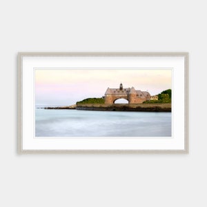 Narragansett Towers, Narragansett, Rhode Island Art, New England Photography, Coastal Home Decor, Coastal Artwork, Narragansett Beach Print