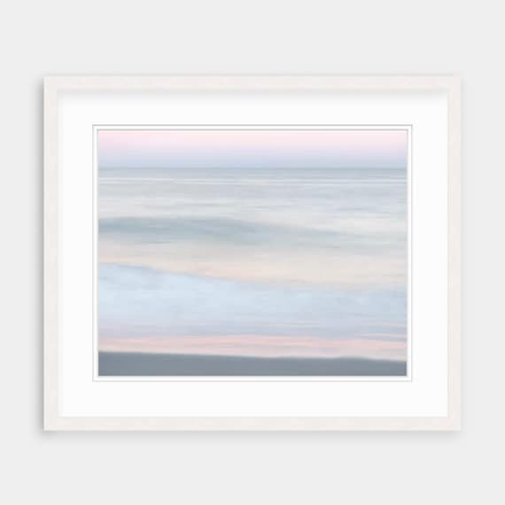 Narragansett Photograph, Scarborough Beach, Rhode Island, Beach Art, Beach Photography, Coastal Wall Art, Coastal Decor, Pastels, Ocean, RI