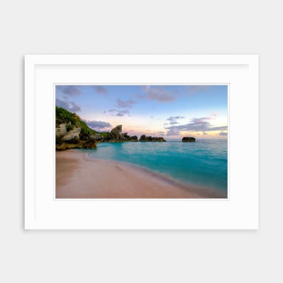 Bermuda Artwork, The Reefs, Bermuda, Fine Art, Canvas, Artwork, Tropical, Seascape, Coastal, Bermuda Photography, Ocean, Beach, Pink Sand