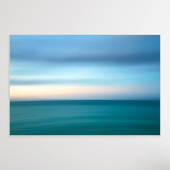 Caribbean Canvas Art, Turks and Caicos, Canvas Wall Art, Turquoise, Aqua, Vibrant, Coastal Abstract, Wall Art, Coastal Decor, Caribbean, Art