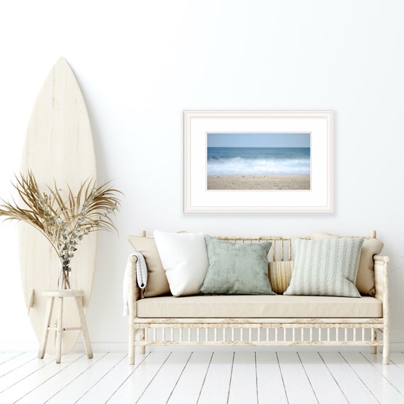 Framed Art, Narragansett, Rhode Island, Rhode Island Art, Coastal Home Decor, Coastal Art, Seascape, Beach, Ocean, New England, Artwork