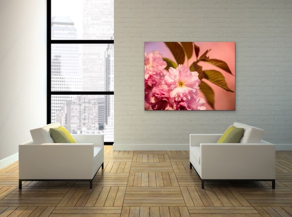 Flower Art, Cherry Blossoms, Rhode Island, Fine Art Canvas, Artwork, Cherry Blossom Artwork, Floral, Floral Photography, Summer, Garden, Art