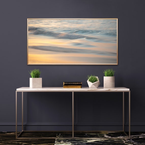 Turks and Caicos, Providenciales, Grace Bay Beach, Coastal Decor, Sunrise, Artwork, Caribbean Wall Art, Caribbean Art, Beach Waves, Seascape