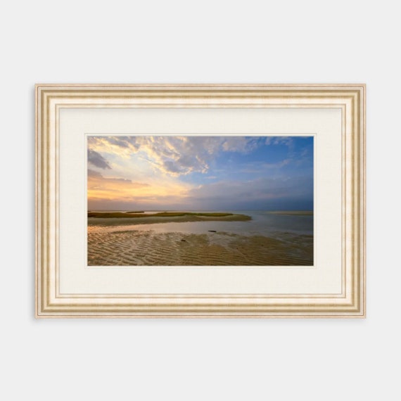 Framed Art, Chapin Beach, Dennis, Cape Cod, Framed Print, Coastal, New England, Cape Cod Wall Art, Beach Art, Coastal Abstract, Cape Cod Art