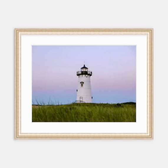 Edgartown Lighthouse, Edgartown, Martha's Vineyard, Art, Artwork, Photograph, Beach Art, Ocean Art, Lighthouse, Seascape, Sunset, Coastal