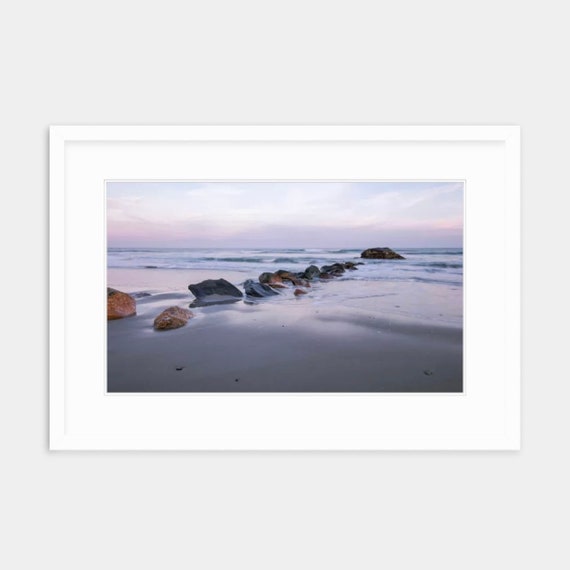 Scarborough Beach, Narragansett, Rhode Island, Fine Art, Canvas, New England, Narragansett Photography, Beach Art, Rhode Island Artwork, Art