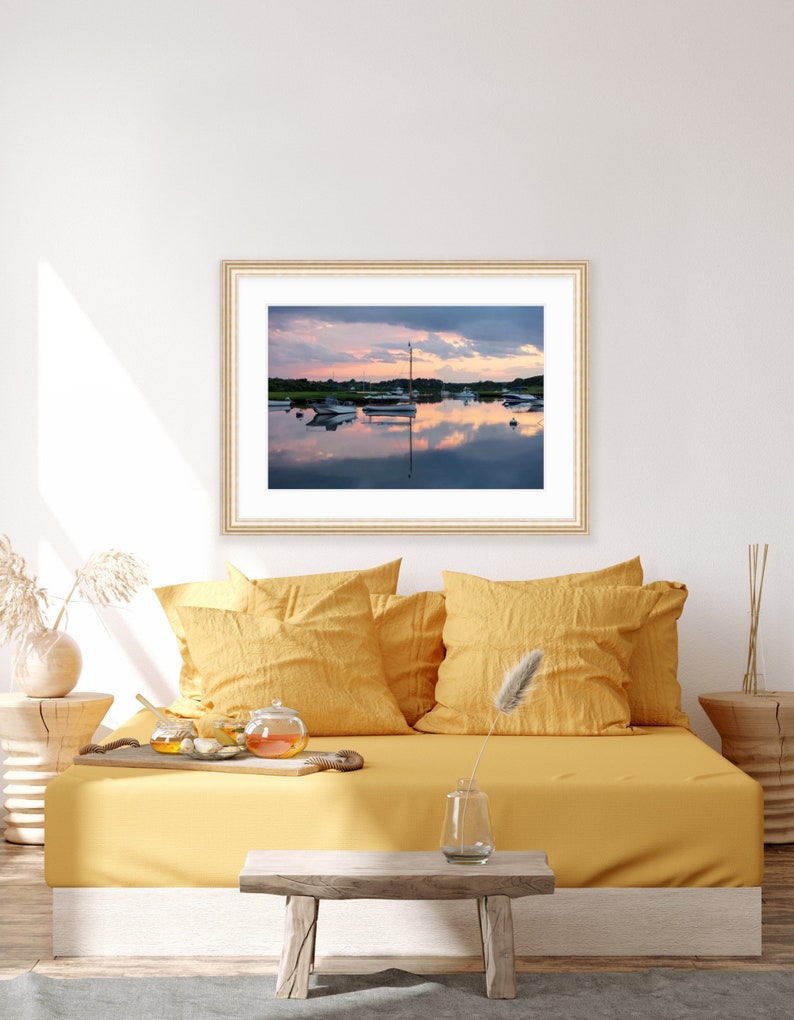 Nashaquitsa Pond, Chilmark, Nautical, Martha's Vineyard, New England Wall Art, Coastal Art, Coastal Decor, Marthas Vineyard Photography image 8