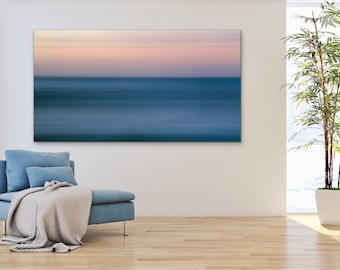 Indigo ~ East Beach, Charlestown, Rhode Island, Beach, Photography, Sunset, Waves, Coastal, Decor, Wall Art, Nautical, Seascape, Art, Joules