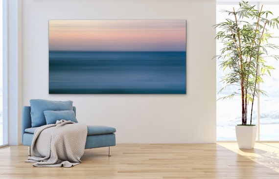 Indigo ~ East Beach, Charlestown, Rhode Island, Beach, Photography, Sunset, Waves, Coastal, Decor, Wall Art, Nautical, Seascape, Art, Joules