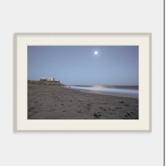 Rhode Island Artwork, Moonstone Beach, South Kingstown, Rhode Island, Art, Artwork, Photograph, Beach, Ocean, Waves, Seascape, Coastal, Moon