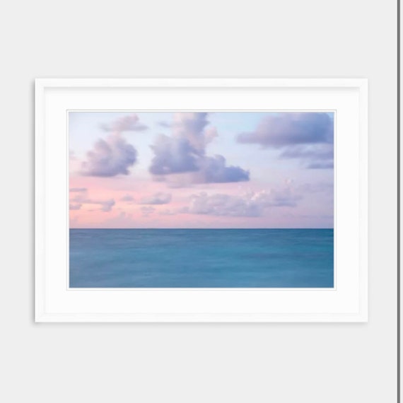 Turks and Caicos, Framed Art, Grace Bay Beach, Framed Print, Coastal, Turks and Caicos Photography, Wall Art, Beach Art, Coastal Art, Ocean