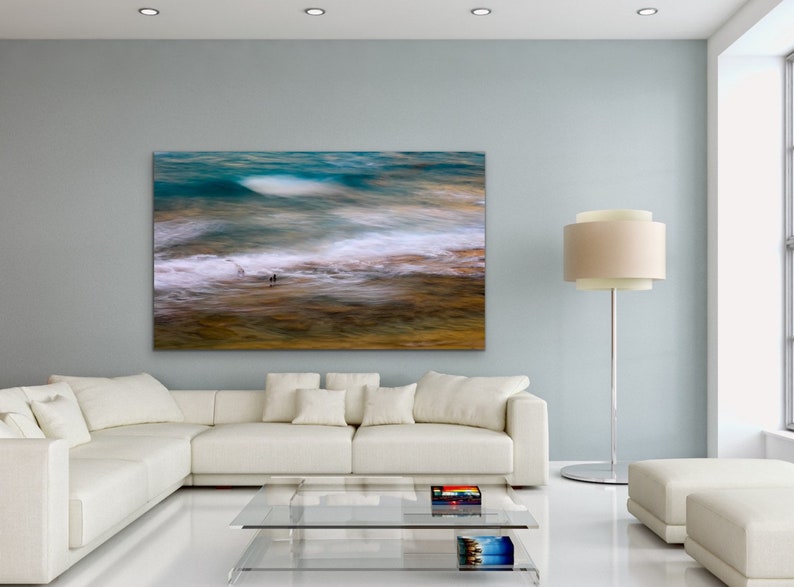 Beach Ocean Waves Seascape Fine Art Canvas Coastal Fine Art Photography,Art Limited Edition ~ Palm Beach Abstract~Palm Beach Florida