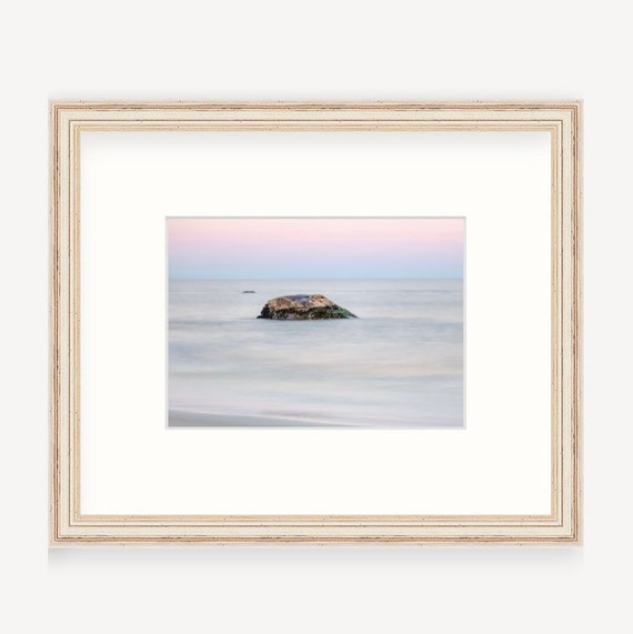 Gift Boxed, Framed Art, Scarborough Beach, Narragansett, Rhode Island, Framed Print, Coastal, Rhode Island Gift, Art, Gift, Beach Art, RI