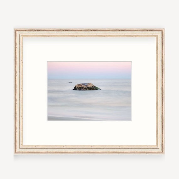 Gift Boxed, Framed Art, Scarborough Beach, Narragansett, Rhode Island, Framed Print, Coastal, Rhode Island Gift, Art, Gift, Beach Art, RI