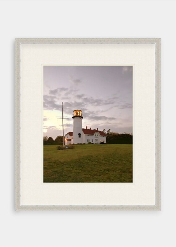 Chatham Lighthouse Photography Print: Cape Cod Coastal Decor
